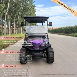 Nieuwste Model 2/4-Zits Elektrische Golfkar Off-Road Voertuig Te Koop China Club Golfkar Golf Buggy Elektrische Vierwielige Auto - Product Image 2