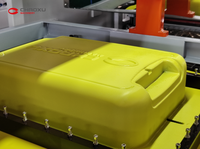 Machine de formage sous vide CHAOXU améliorée, automatique, à pompe haute pression, contrôlée par PLC, pour la fabrication de bagages/valises en plastique, garantie 1 an