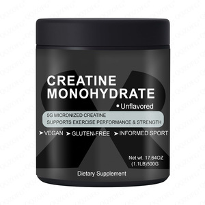 Creatina Monohidrato Micronizada OEM en Polvo, 500g, Suplemento Deportivo que Favorece el Crecimiento Muscular, la Recuperación, la Fuerza y la Concentración - Product Image 5