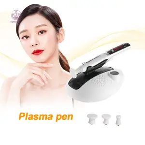 Taşınabilir Fibroblast Jet plazma kalemi profesyonel makine cilt bakımı soğuk ozon plazma kalemi iğneler Fibroblast güzellik makinesi