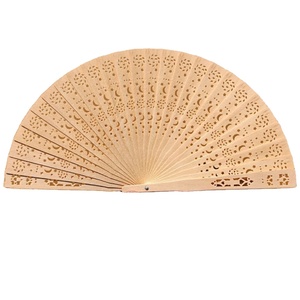 Abanico de Mano Plegable de Madera de Gramíneas de 20 cm con Logotipo Personalizado para Bodas, Promociones y Fiestas, Regalo de Boda Fragante para Decoración - Product Image 6