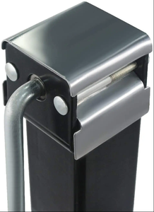 Nhiệm vụ nặng nề vuông <span class=keywords><strong>Trailer</strong></span> Jack với bên xử lý 3500/7000 lbs | Đen & kẽm mạ RV, thuyền, tiện ích <span class=keywords><strong>Trailer</strong></span> jack - Product Image 5