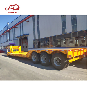 Lanli — remorque hydraulique à col de cygne, appareil amovible, 3 4 axes, 100, 120 tonnes, ultra-léger, transportable, au nigéria - Product Image 4