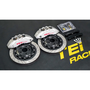 TEI Racing P60ES <span class=keywords><strong>Kit</strong></span> de gros freins avant étrier à 6 pistons avec rotor 355*32mm système de freinage BBK pour jante LandRover Discovery 18 pouces - Product Image 1