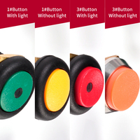 TOOWEI Vente Chaude 12mm Bouton Poussoir Interrupteur Étanche Interrupteur Orange Bouton En Plastique Étanche Bouton Poussoir