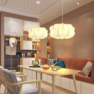 Haute qualité tissu <span class=keywords><strong>lustre</strong></span> lanterne boule nouveau Style chinois intérieur maison Simple créatif LED suspension - Product Image 1
