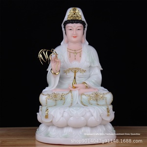 พระพุทธรูปหยกขาวฮันซี แบบหล่อขึ้นรูปด้วย<span class=keywords><strong>ม</strong></span>ือทั้งองค์ พร้อ<span class=keywords><strong>ม</strong></span>พระสังฆรักษ์ทั้งสี่ ได้แก่ พระศากยมุนี พระกวน<span class=keywords><strong>อิ</strong></span><span class=keywords><strong>ม</strong></span> พระมัยตรายา และพระทัทฮัตตา - Product Image 3