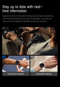 Reloj Inteligente GS Watch8 con Pantalla AMOLED, Cargador Inalámbrico, Resistencia al Agua IP67, Monitor de Actividad Física y Sueño, Botón SOS, Respuesta a Llamadas, Correa de Silicona - Product Image 4