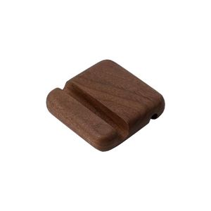 Walnut Wood Phone <b>Stand</b> Adjustable Desktop <b>Tablet</b> Holder Mini Lazy Person <b>Stand</b> Solid Wood Creative Design - Product Image 1