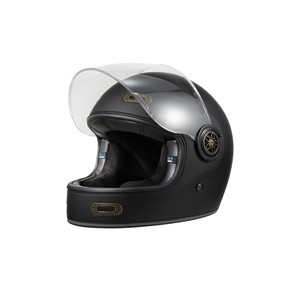 หมวกกันน็อคเต็มหน้า carburo ย้อนยุค CE Matt สีดำ M - Product Image 3