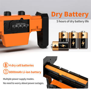 Ventilador de Camping con Linterna LED, Batería Recargable de 4000mAh, Control Mecánico, Diseño Plegable de Plástico para Tiendas de Campaña al Aire Libre - Product Image 4