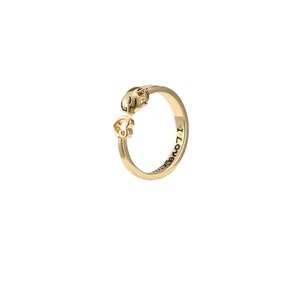 Bague ouverte style coréen, design géométrique, unisexe, tendance, cadeau, en métal uni, ton argent ou or - Product Image 5