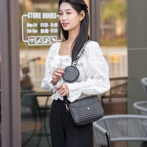Sac à bandoulière pour femme Jianghu de haute qualité en PU, tendance, hiver, automne, personnalisé, avec porte-monnaie - Product Image 2