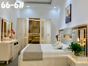 Pronto Stock pittura moderna 5 pezzi King Size MDF <span class=keywords><strong>camera</strong></span> <span class=keywords><strong>da</strong></span> <span class=keywords><strong>letto</strong></span> Set mobili per la casa - Product Image 3