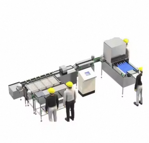 Deshidratador Industrial de Alimentos con Garantía de 3 Años, Línea de Clasificación Motorizada de 5850W, Capacidad de 150KG 10kg/h, 880x700x1450mm MOI - Product Image 3