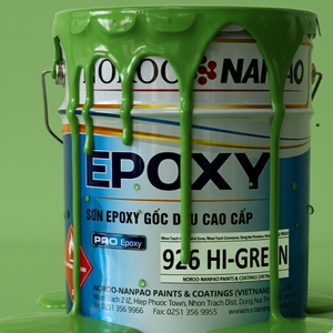 926 HI-GREEN Revêtement de sol époxy à base de solvant haute résistance pour sols industriels, résistant à l'usure et à forte adhérence - Product Image 1