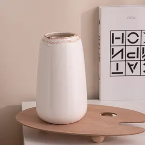 Retro einfache Keramik vase dekorative Keramik vase Home Decor Porzellan minimalist ische Vase