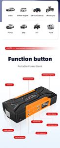 Mini portátil 99800mAh 1000A Jumper 12V batería de litio banco de energía compresor de aire Booster cargador <span class=keywords><strong>coche</strong></span> arrancador para camiones - Product Image 6