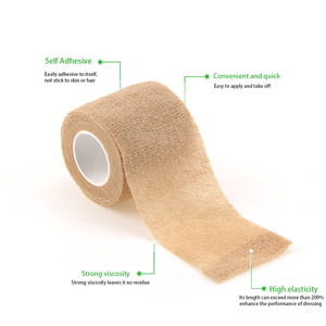 ضمادة ذاتية اللصق ذاتية اللصق بسلك مربوط مطاطي بطبعة شعار مخصص - Product Image 4