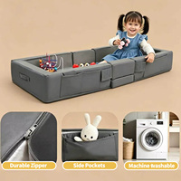Multifunktionales Vakuum-Kompressions-Lounger im neuen Design, Reise-Klappbett, Bodenbett, Couch, Schlafsofa für Kinder und Kleinkinder, für Camping im Freien