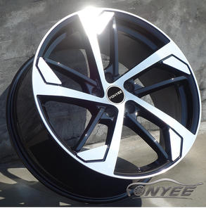 Fonyee Original <span class=keywords><strong>17</strong></span> 18 5x112 5 agujeros para radios Huecos Mag aleación de aluminio ruedas de coche de pasajeros Auto Rines llantas Jantes para Audi <span class=keywords><strong>Skoda</strong></span> - Product Image 5