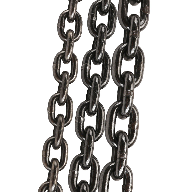Bytes G80 Black Finish Alloy Steel Welded Structure Lift Chain for Transmission-Black Alloy Steel
