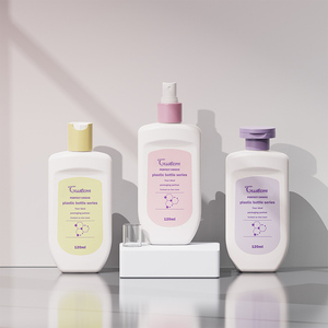 Nhựa con PE Lotion chai với lật cap 120ml Rỗng cơ thể Lotion container - Product Image 1