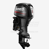 Vente directe usine – Moteur hors-bord Hidea 30 CV 4 temps à démarrage électrique avec commande par timon et télécommande, 2 cylindres 498 cm³ pour bateau
