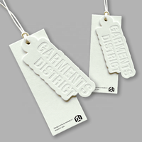 Étiquettes volantes en papier kraft pour bonnets, écologiques, avec finition gaufrée certifiée pour sacs et chaussures