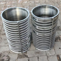 Pantalla de alambre de cuña de filtro de tratamiento de aguas residuales de acero inoxidable para granja de peces de pulpa koi estanque tambor giratorio solidliquid