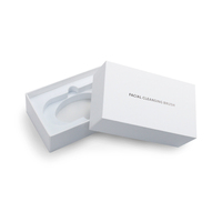 Carpeta de Regalo de Cartón Personalizable, Moderna y de Lujo, de Dos Piezas con Tapa y Base, Impermeable, con Logotipo, Laminación Mate, Grabado en Relieve, Reciclada