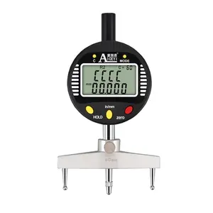 Pengukur Radius Dial Digital, alat pengukur Radius Dial Digital akurasi tinggi 5-700mm, alat ukur Radius elektronik wisuda 0.005