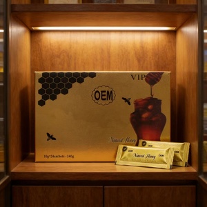Cajas de Embalaje Exterior para Miel Natural VIP OEM, con Ranuras y Estampado en Dorado, Precio de Descuento, para la Industria de Alimentos y Bebidas - Product Image 6