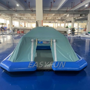 Tienda de campaña inflable para fiestas al aire libre para todas las estaciones, tienda de campaña en <span class=keywords><strong>el</strong></span> agua, tienda de Bajío inflable flotante para exteriores en <span class=keywords><strong>el</strong></span> <span class=keywords><strong>lago</strong></span> - Product Image 1