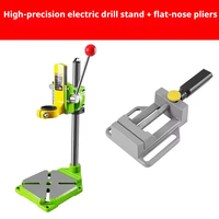 CR haute qualité précision meulage d'angle perceuse électromécanique Machines de fabrication de bijoux grand support de bijoux perceuse presse support