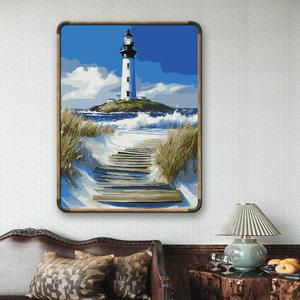 Экологичный набор для рисования по номерам Huijie: холст 40x50 см, пейзаж, раскраска по номерам, сделай сам - Product Image 2