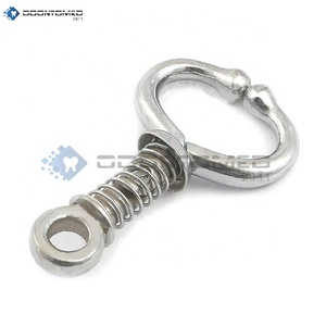 Odontomed 2011 ODM Pinza de Acero Inoxidable con Resorte para Nariz de Caballo, Soporte de Clip Grande para Sujetar, Equipo para Ganado, Certificado CE - Product Image 2
