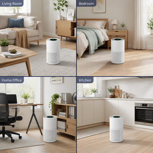Achat en gros - <span class=keywords><strong>Purificateur</strong></span> <span class=keywords><strong>d</strong></span>'<span class=keywords><strong>air</strong></span> personnalisé avec indicateur de qualité de l'<span class=keywords><strong>air</strong></span> en temps réel 300 CADR, WIFI et plasma pour usage commercial - Product Image 4