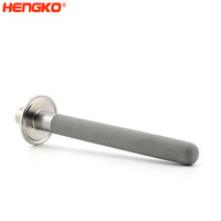 Pierre de carbonatation en acier inoxydable fritté HENGKO 316L pour la diffusion de CO2 dans les cuves de bière Brite