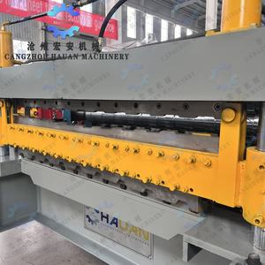 Maquinaria de Fabricación de Tejas de Acero de Doble Capa con Forma Curva, Máquina de Conformado de Rollos de Doble Capa Totalmente Automática - Product Image 3