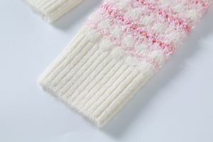 Custom Winter Long Sleeve Knitwear Coat Crew Neck Knitted <b>Jumper</b> Girl Cardigan Wool Sweater for Women - Product Image 5