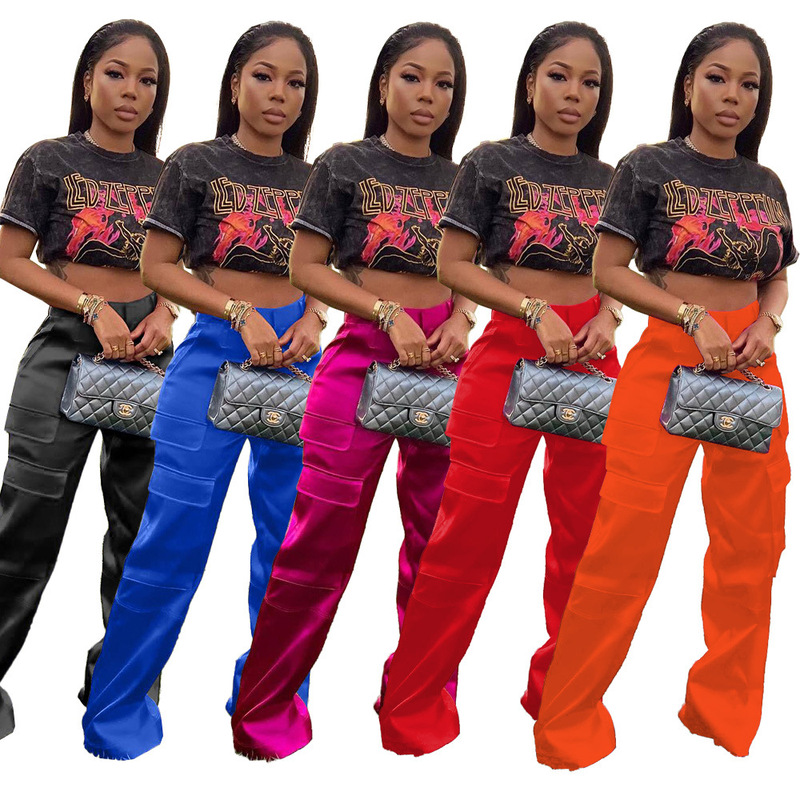 Long Pants SuitRedPeony Female Fashion High