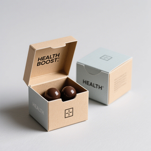 Caixa de Papelão OEM/ODM Disponível para Produtos de Saúde: Armazenamento de Garrafas de Suplementos e Medicamentos - Product Image 4