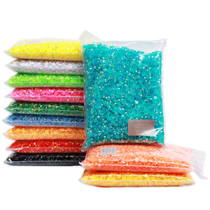 พลอยเทียม AB เรซิ่นเรียบสำหรับงานฝีมือ DIY,พลอยเทียมคริสตัลทรงกลมเนื้อเรียบทำจากเยลลี่ - Product Image 6