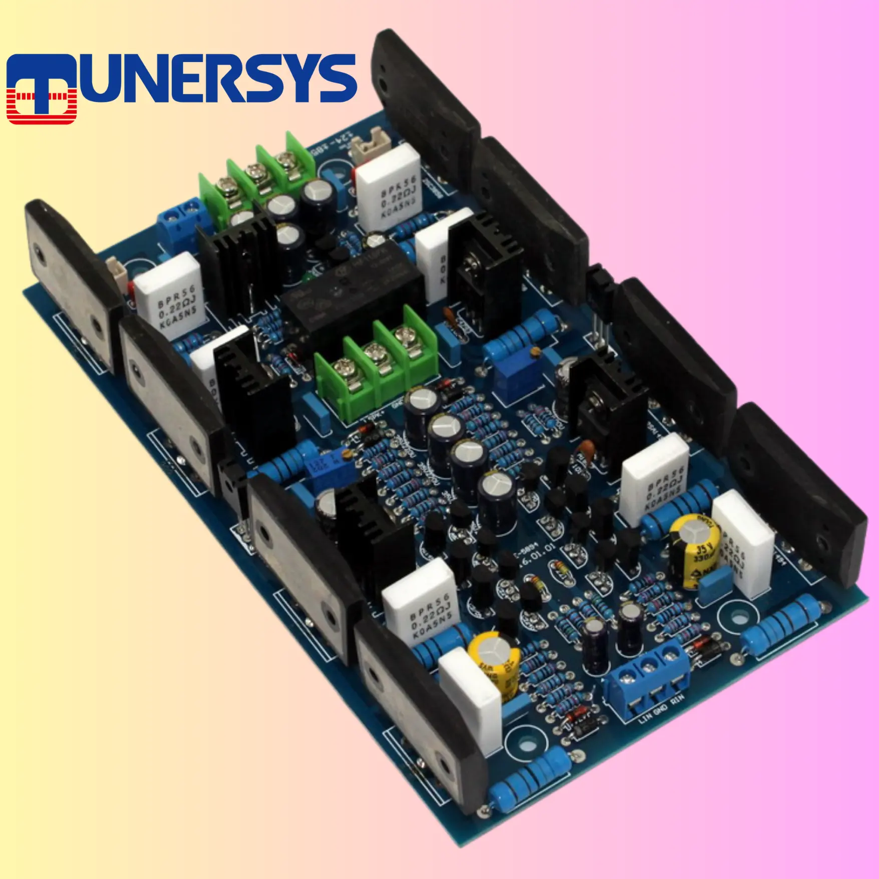 TUNERSYS RCF Module Amplifier With Digital Sound Power And Subwoofer Capability HiFi