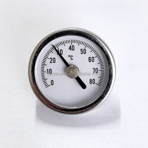 Separador de agua de 33mm Medidor de temperatura 0-80C Mini termómetro Separador Termómetros - Product Image 2