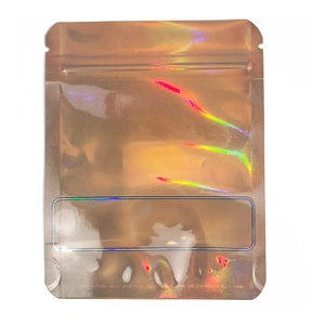 Sacchetti di plastica richiudibili con cerniera richiudibili stampati personalizzati per imballaggi alimentari a prova di bambino bustina per caramelle gommose 3.5g Mylar sacchetti - Product Image 4