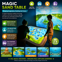 Table de jeu interactive immersive AR avec simulation de topographie géographique pour enfants, musées et centres d'éducation précoce