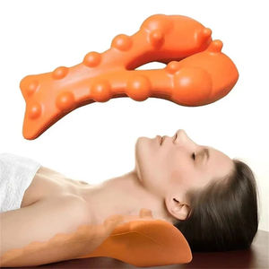 Appareil de traction cervicale en gros, masseur d'étirement du cou avec outil de massage des points d'épaule pour autres oreillers fonctionnels - Product Image 1