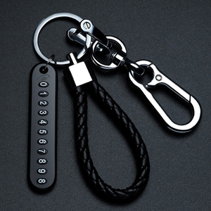 Porte-clés de voiture en métal, <span class=keywords><strong>prix</strong></span> d'usine, vente en gros, anneau de cheveux de haute qualité, porte-clés en métal - Product Image 2